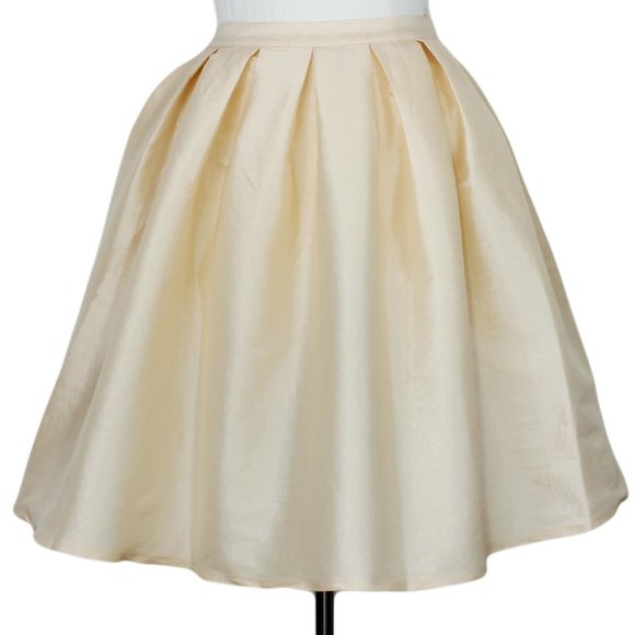 NWT Luna Cream Party Skirt - Picture 1 of 5